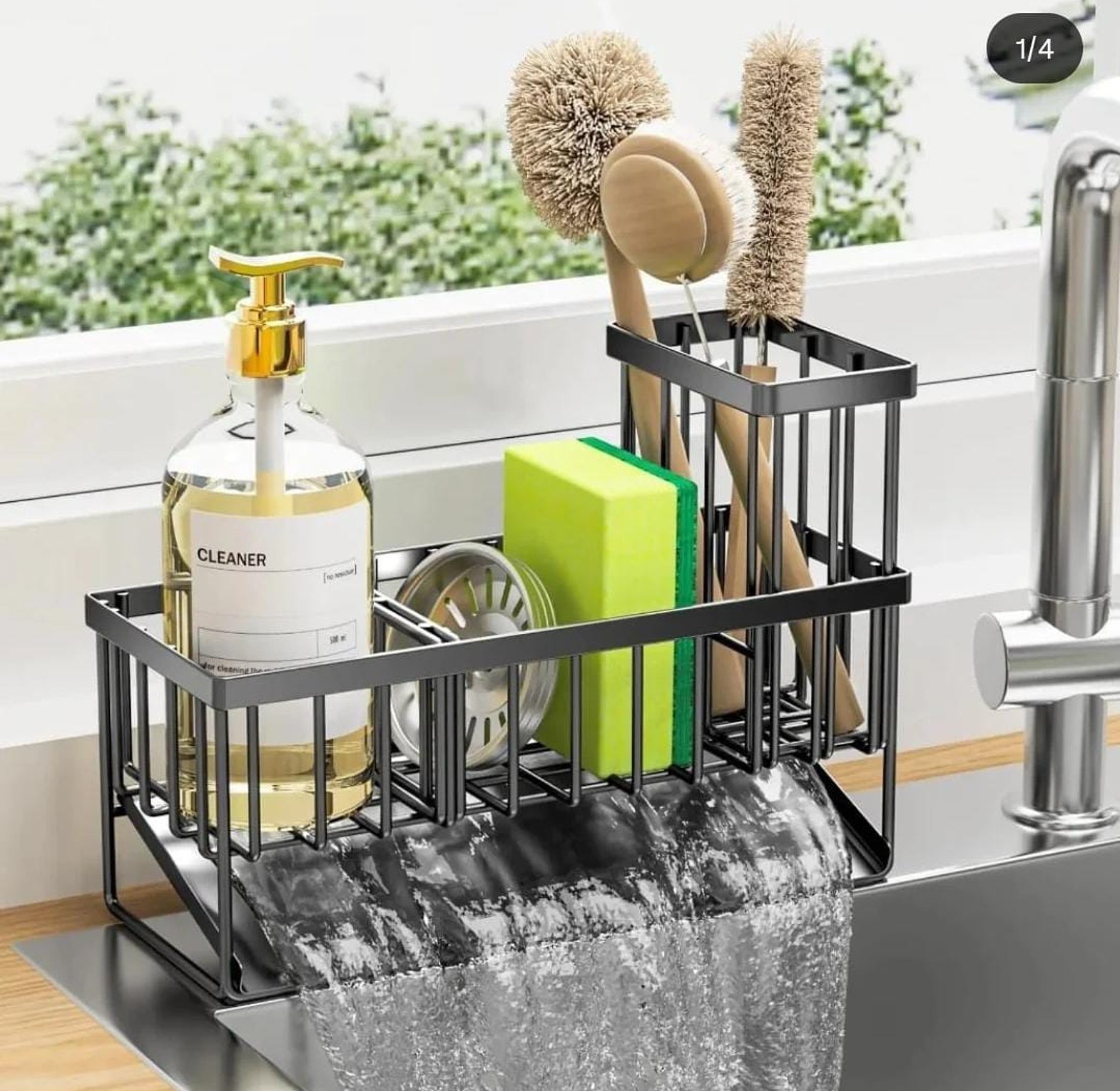 Multifunctional Kitchen Sink Caddy/Organizer image