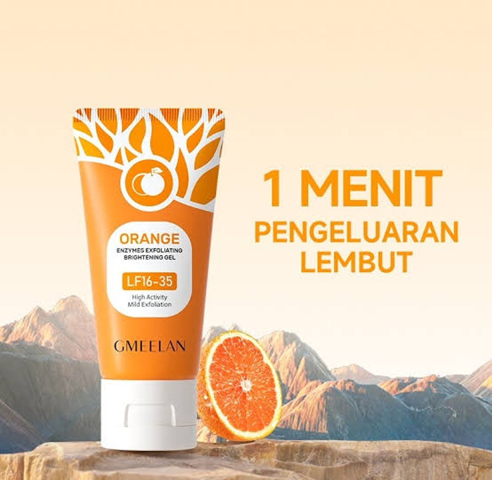 Orange exfoliating gel image