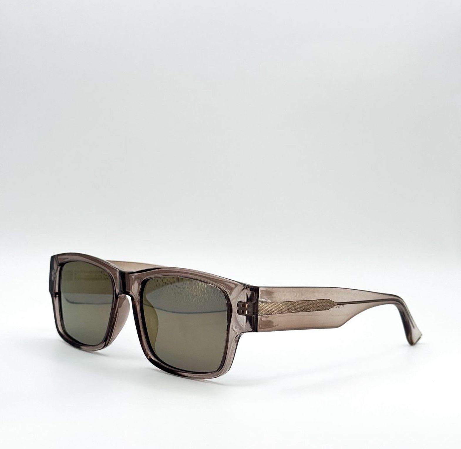 Crystal Brown Retro Square Shades image