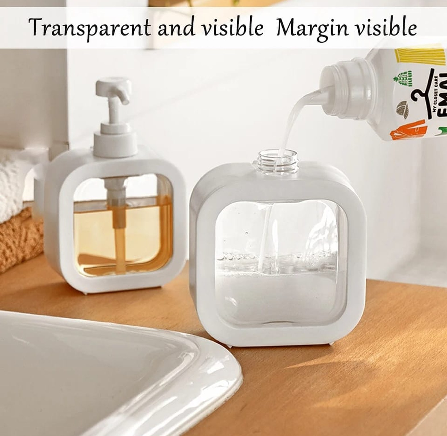 Refillable Liquid Soap Dispenser image