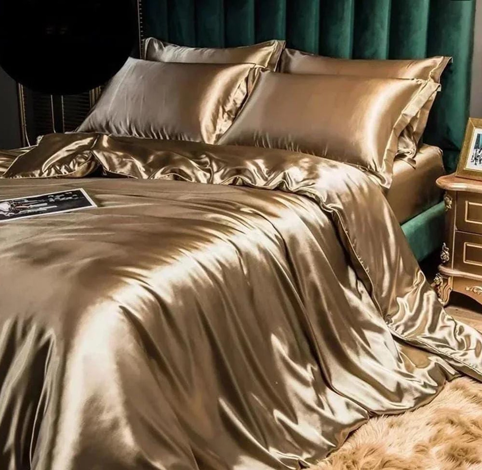 Luxury  Mulberry Silk Duvet cover set image