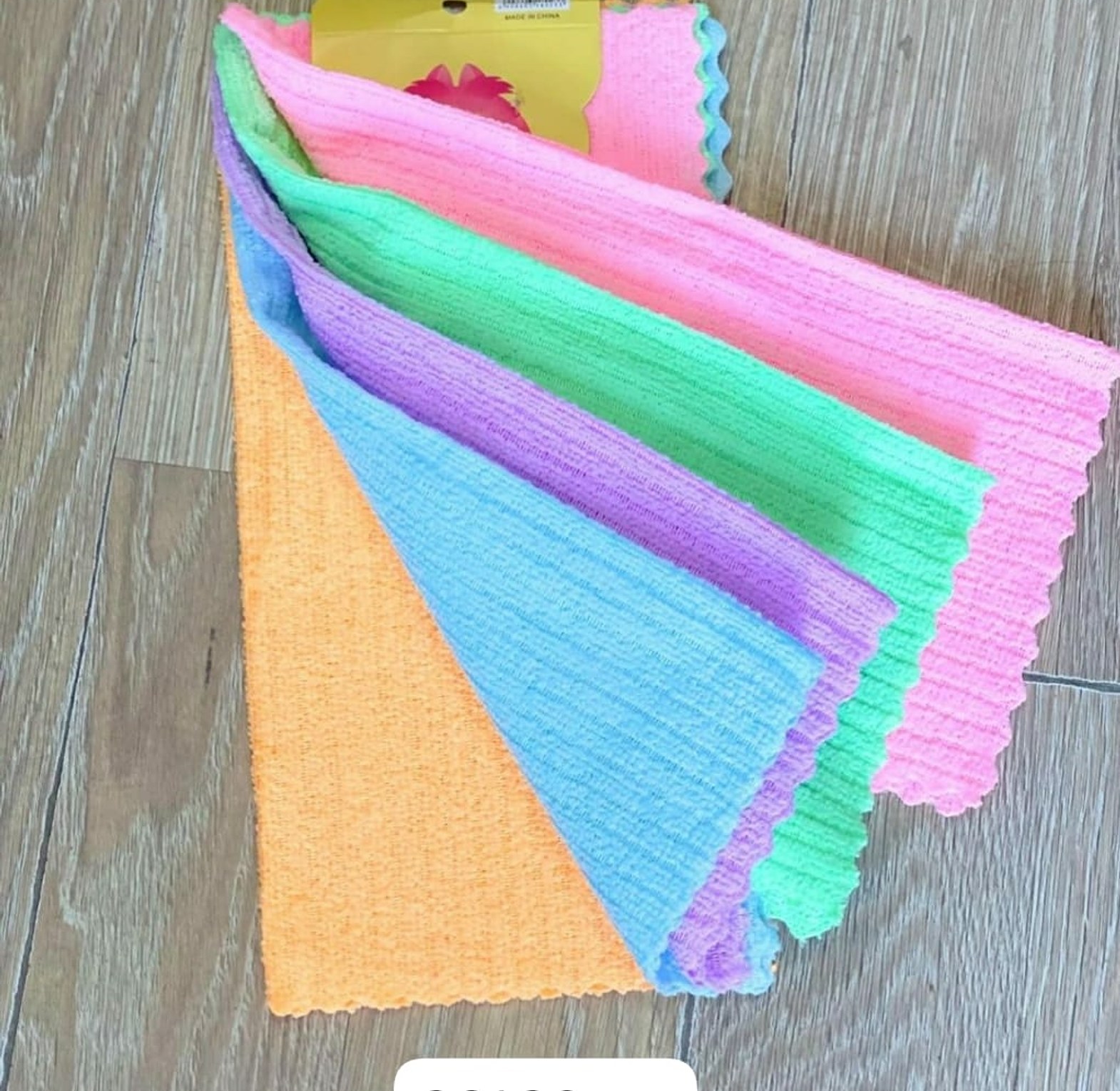 5pc Microfiber Dishwashing Clothes or Towels image