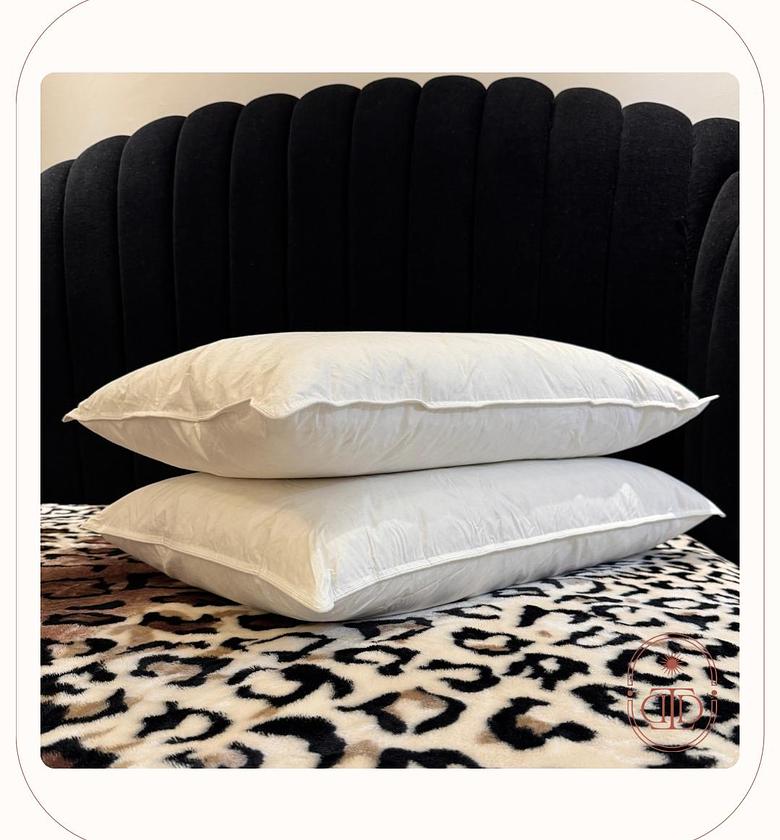 Feather filled bed pillow inserts  (48*74cm) image