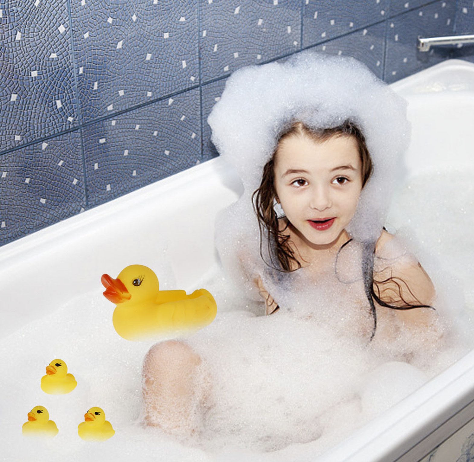 4 Piece Kids Bath Toy image