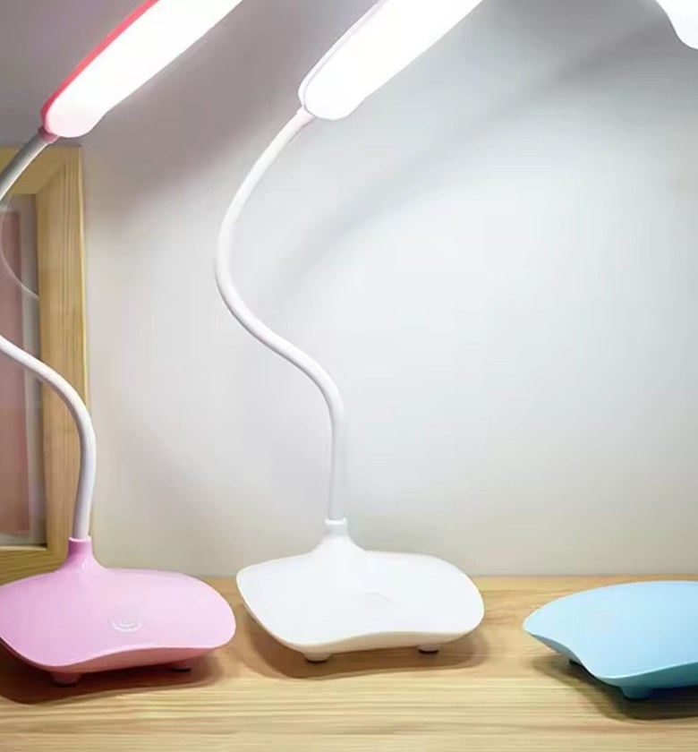 LED Desk Lamp with 360° Flexible Neck, Eye Protection Study Light for Students & Home Office - Portable Emergency Light image
