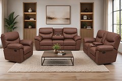 SPENCER 7 Seater Fabric Recliner (3+2+1+1) thumbnail 1