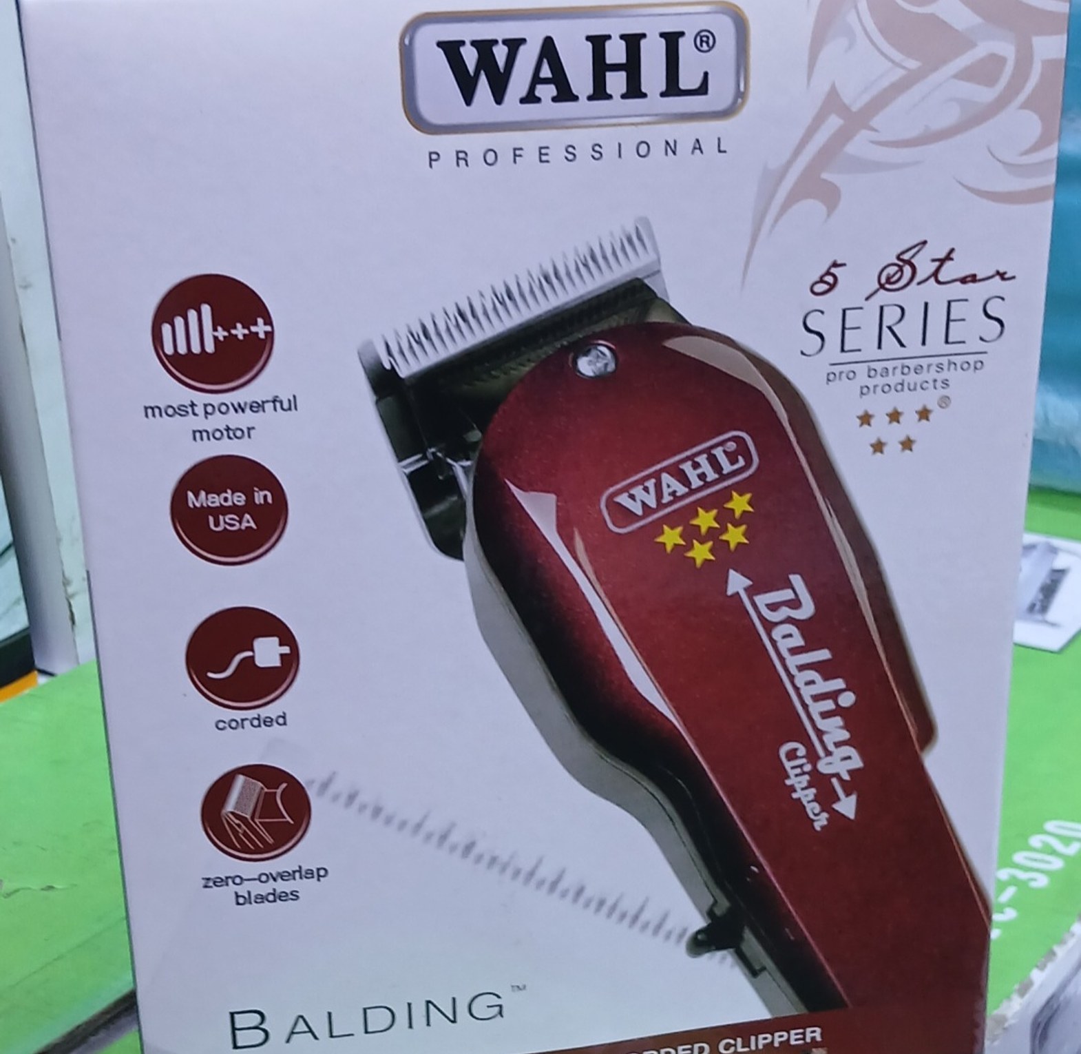 Balding wahl shaving machine image