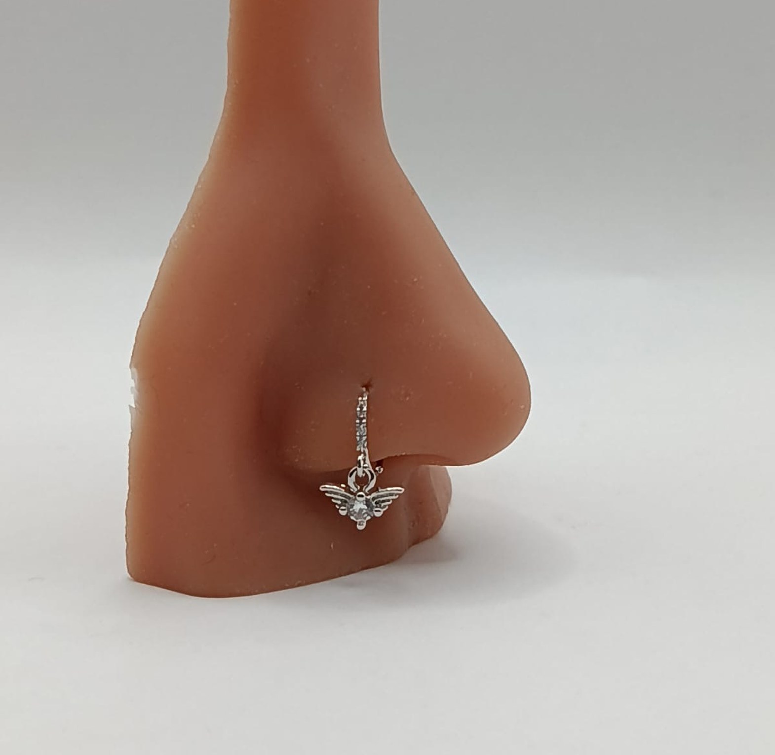 Insect dangling nose ring  image