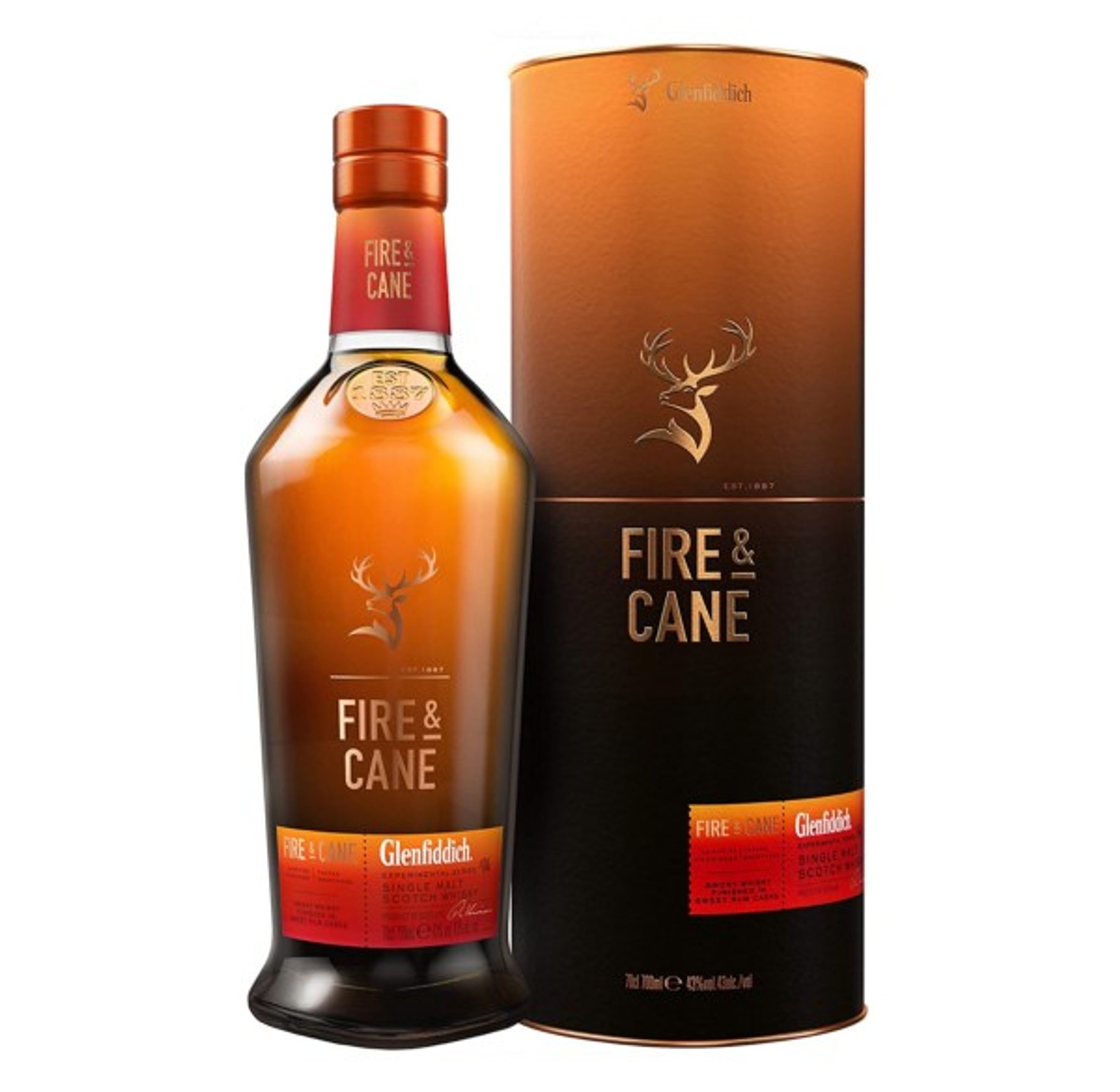 Glenfiddich Fire & Cane image