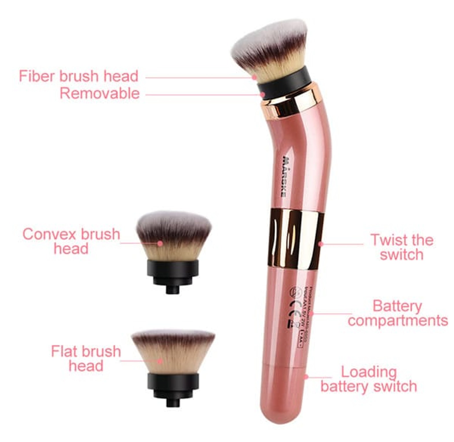 Electric automatic makeup brush image