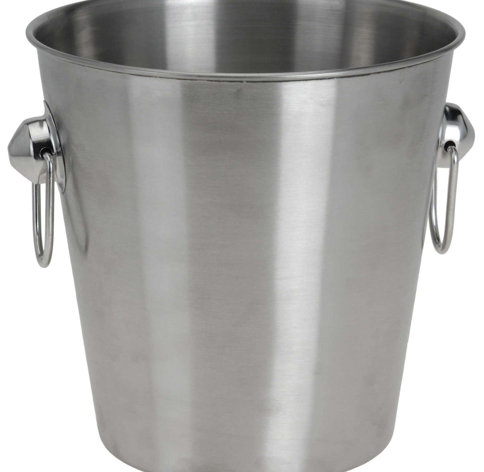 ICE BUCKET 20 CM CLR SILV image