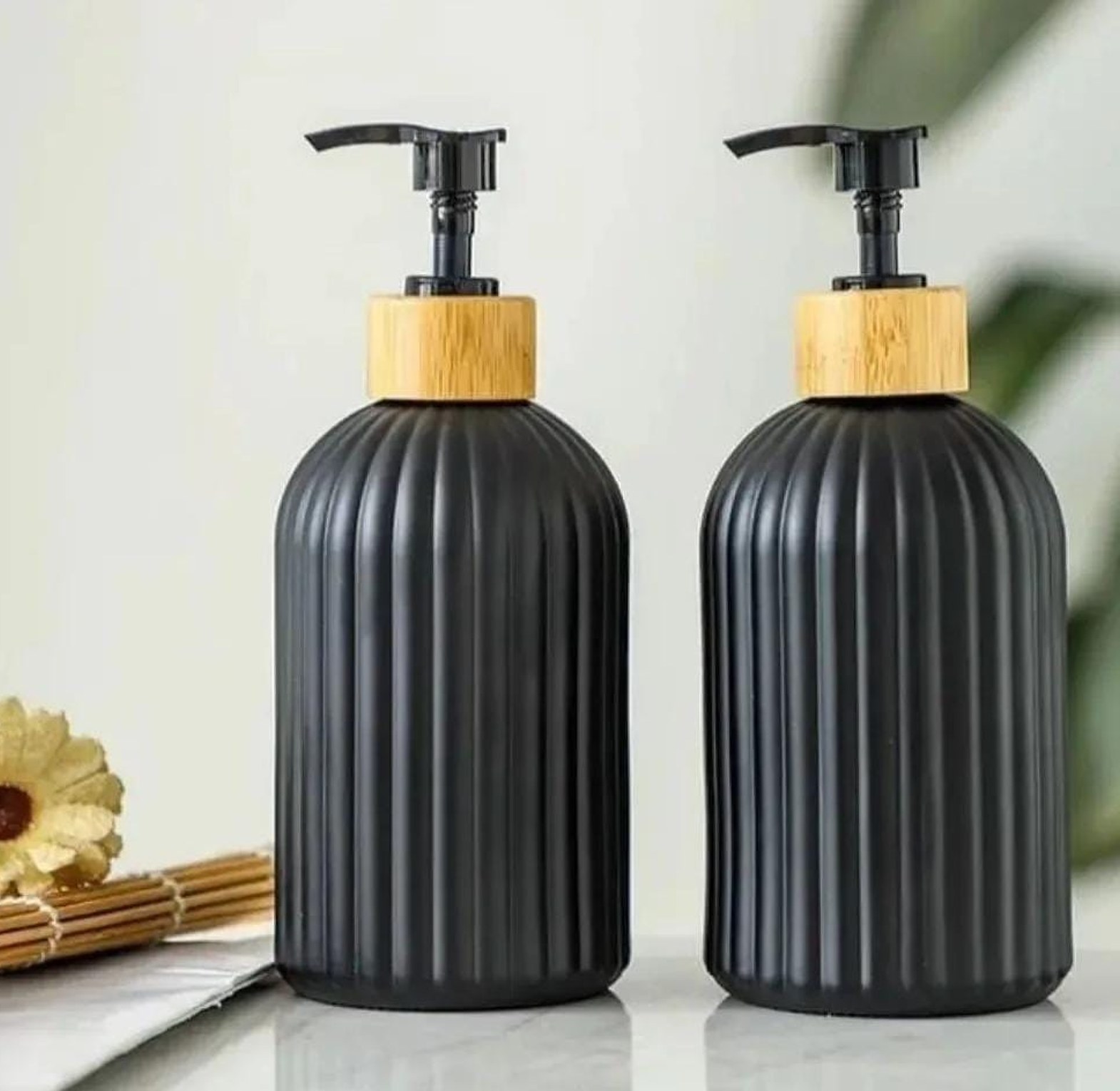 Refillable Ceramic Soap Dispensers image