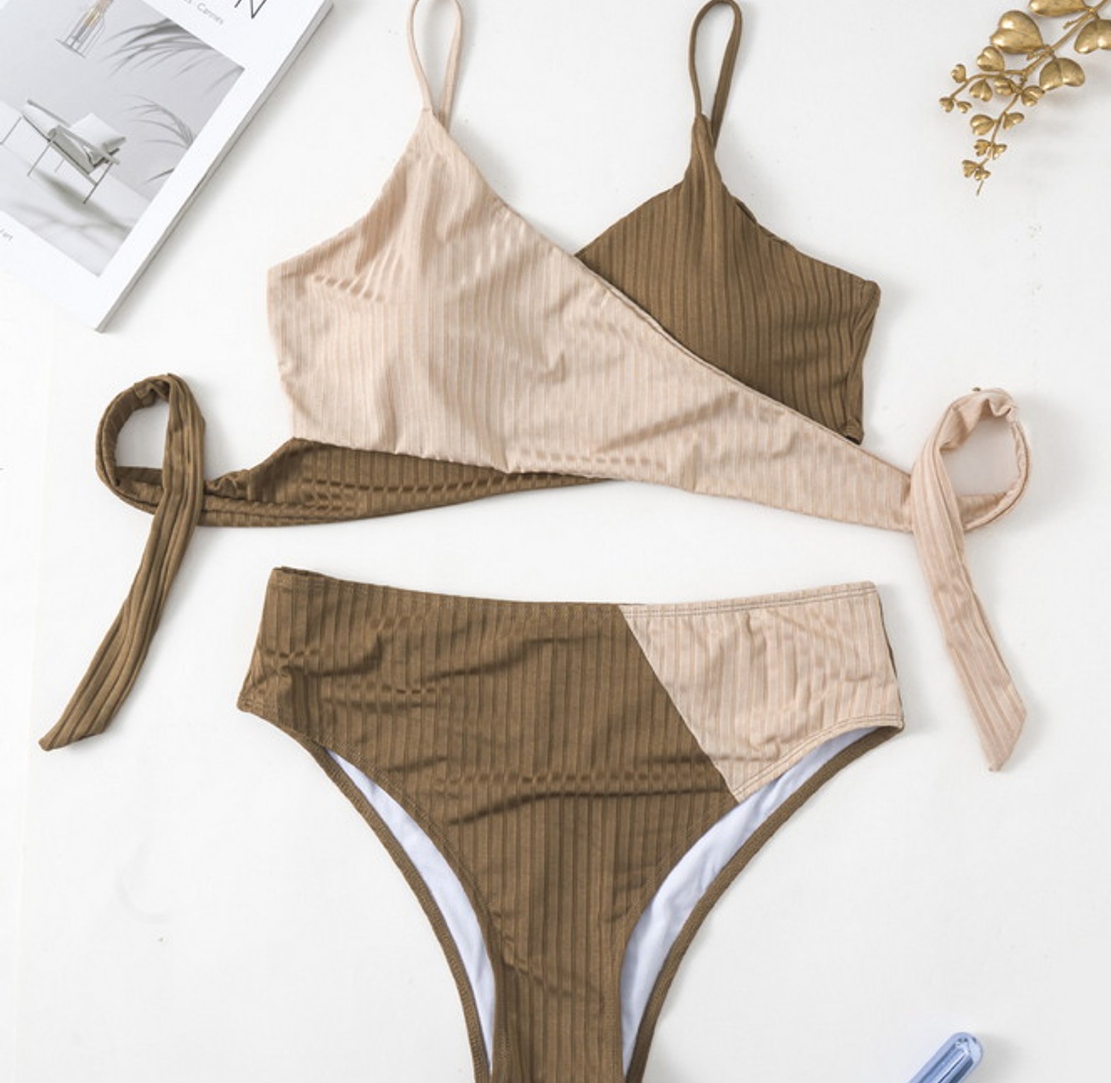 F004 2PC Beachwear Set image