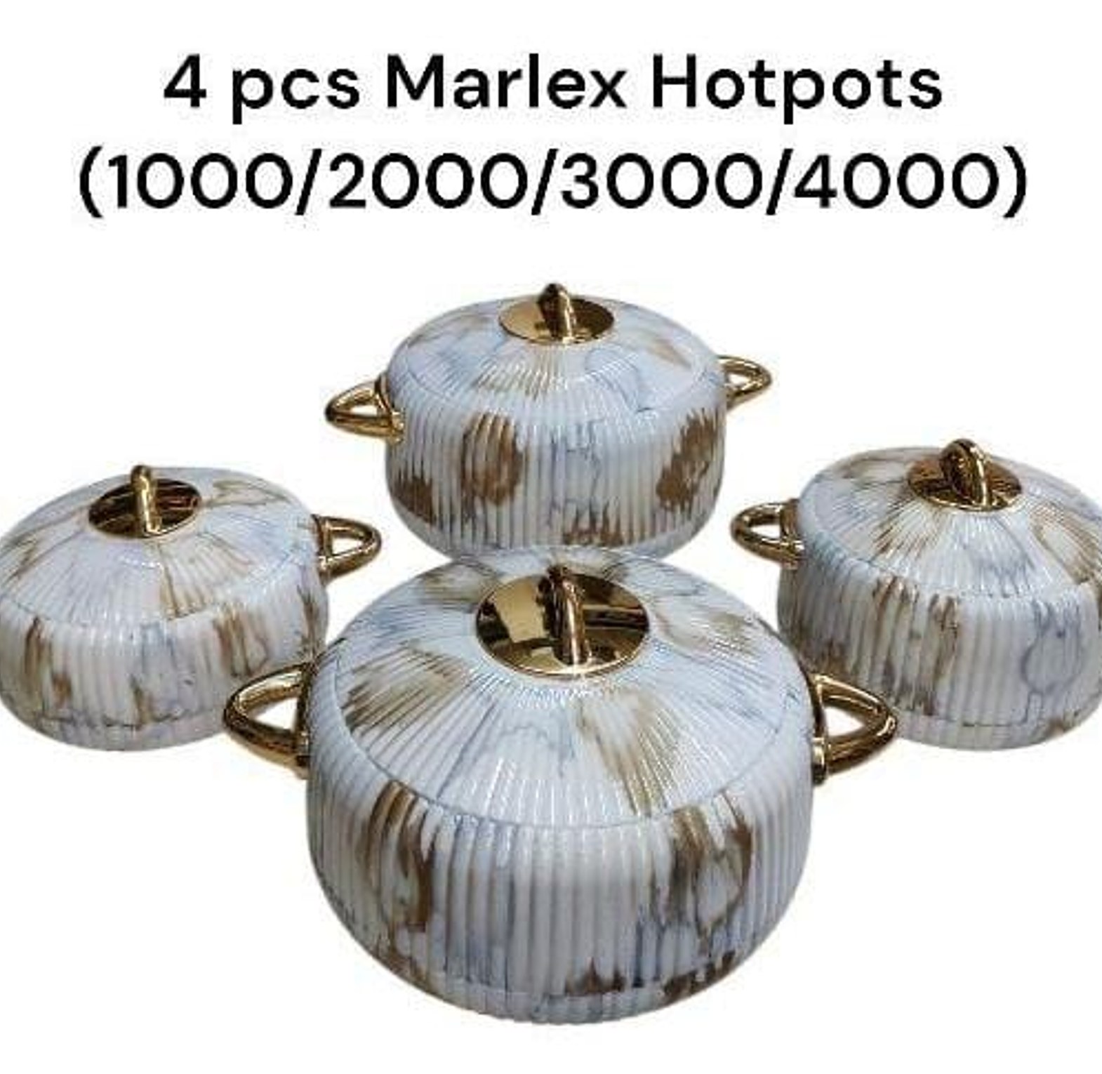 Marlex 4 pc hotpot set Now AVAILABLE  image