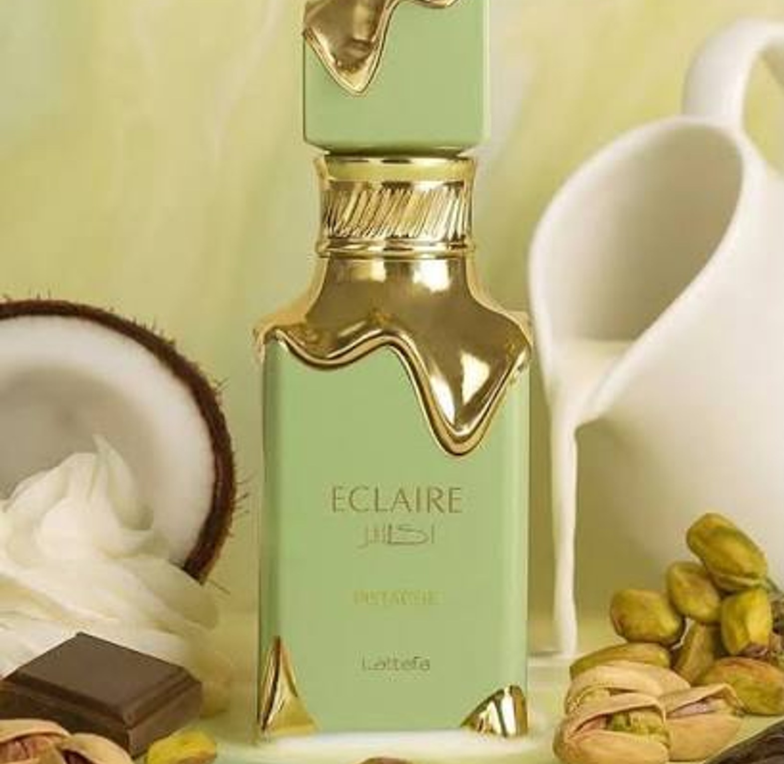 Eclaire Lattafa Eau de Parfum – green variant, 50 ml image