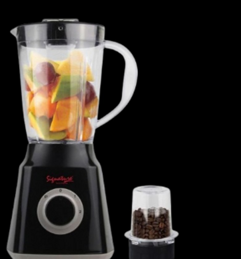 Blender. Signature Multifunction Commercial Countertop Grade 2 In 1 Blender & Grinder Jar image