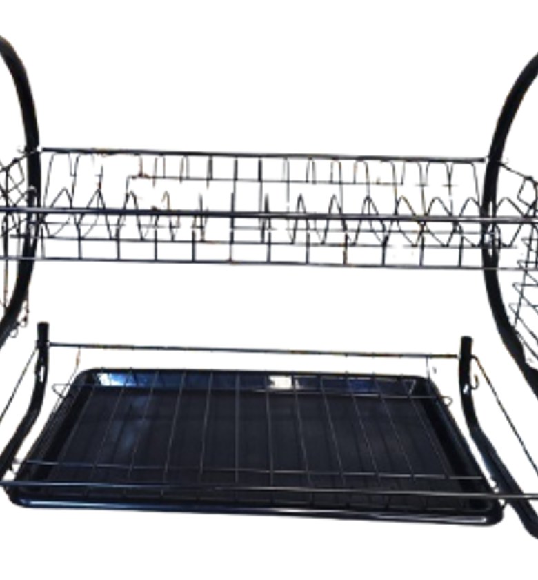 Dish Rack. Two-Tier Dish Drying Rack image