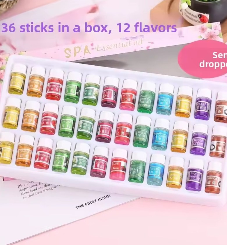36 Piece Plant Aroma Essential Oil image