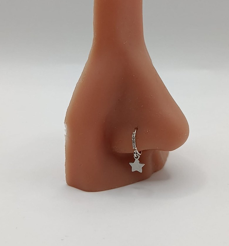 Star Dangle Nosering  image