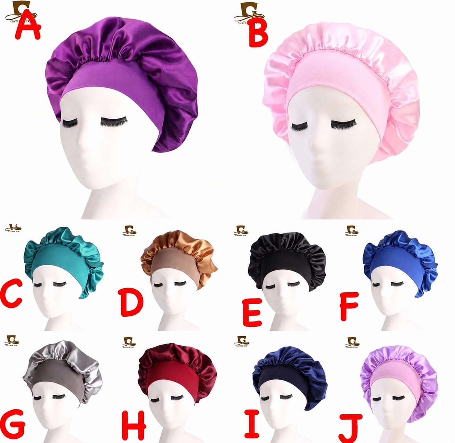 Silk Sleeping Bonnet image