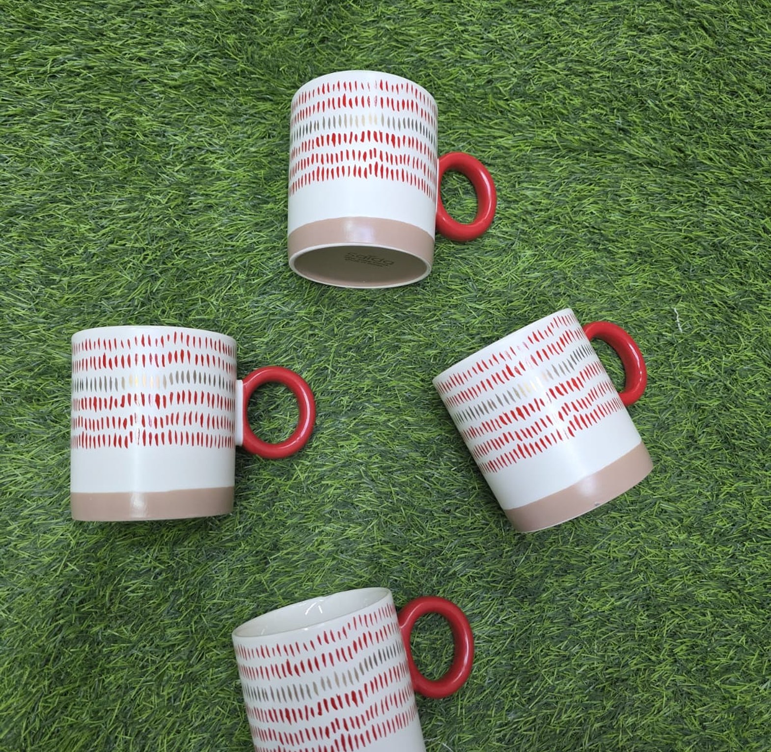 Custom Nordic Hand-Printed Porcelain Mug image