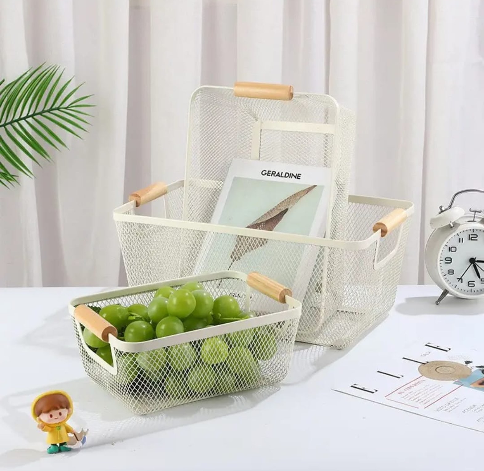 Metal Mesh Basket  image
