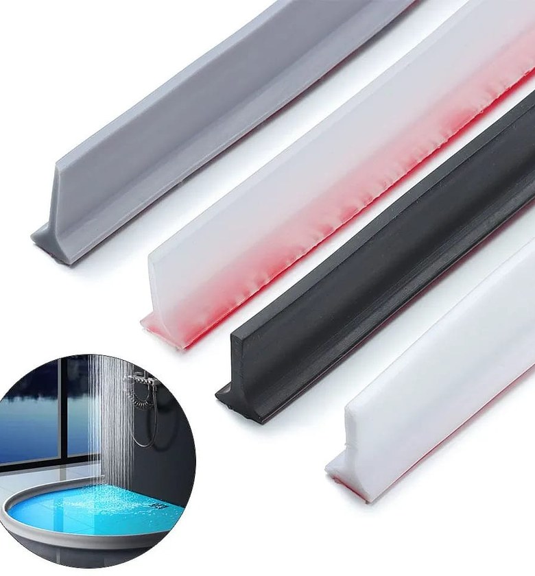 Silicone Shower Water Stopper Barrier image