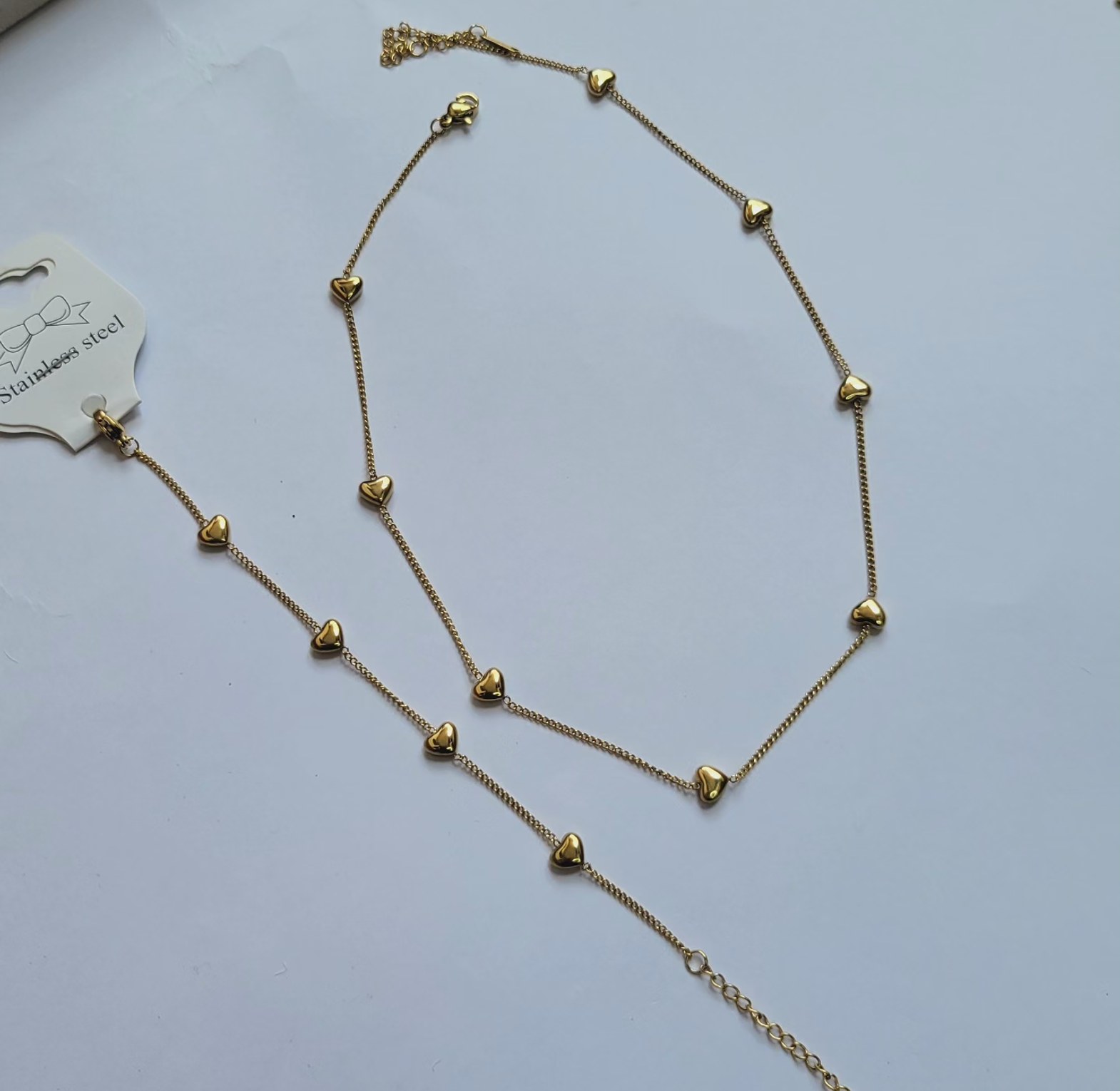 Summer love heart  necklace image