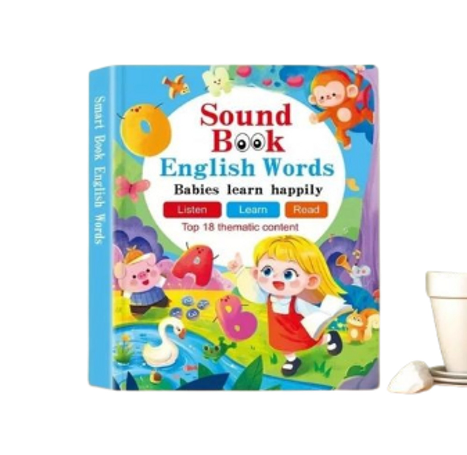 English learning sound book for babies and toddlers image