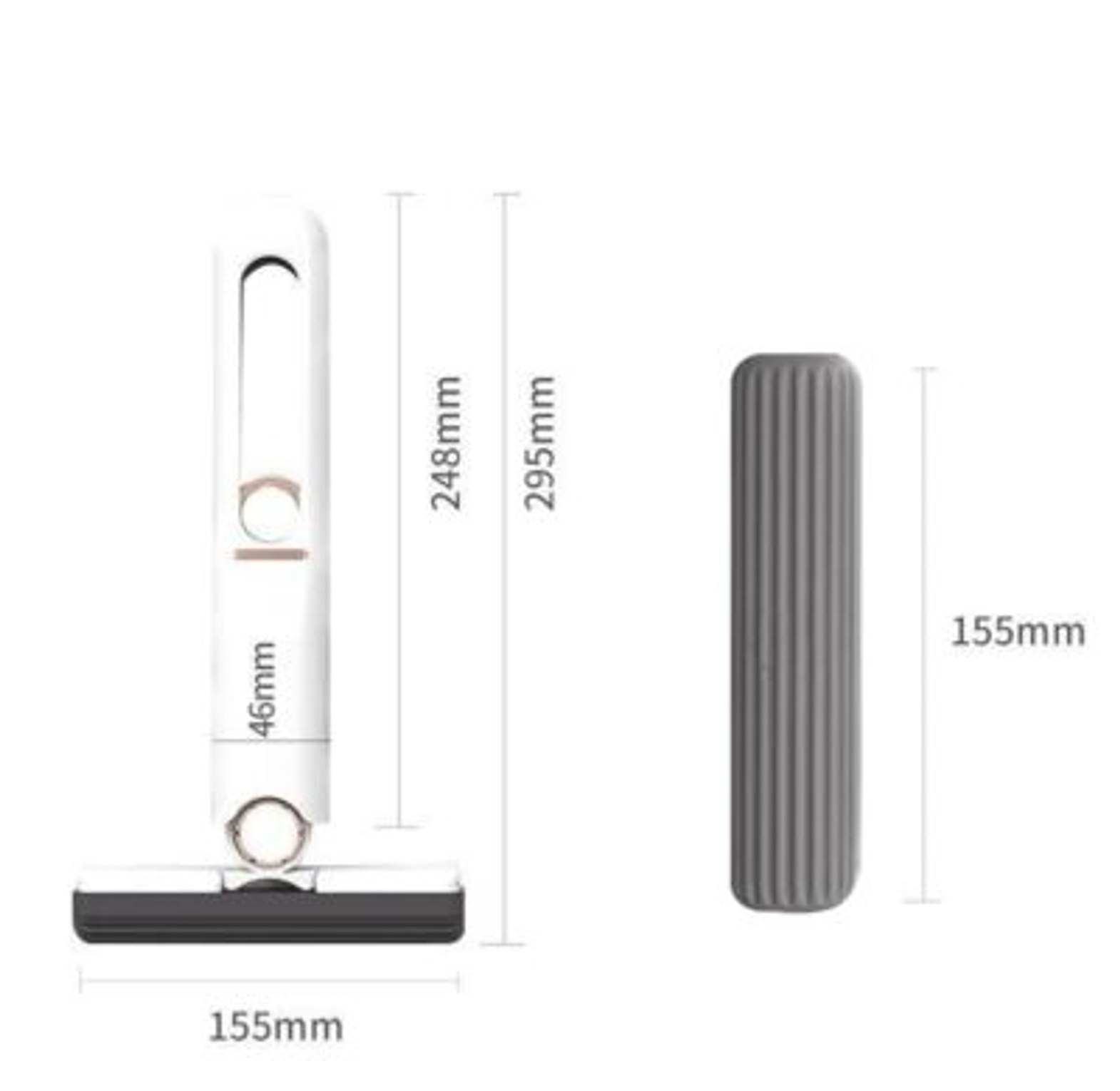 Self Squeezing Desktop Mini Sponge Mop image