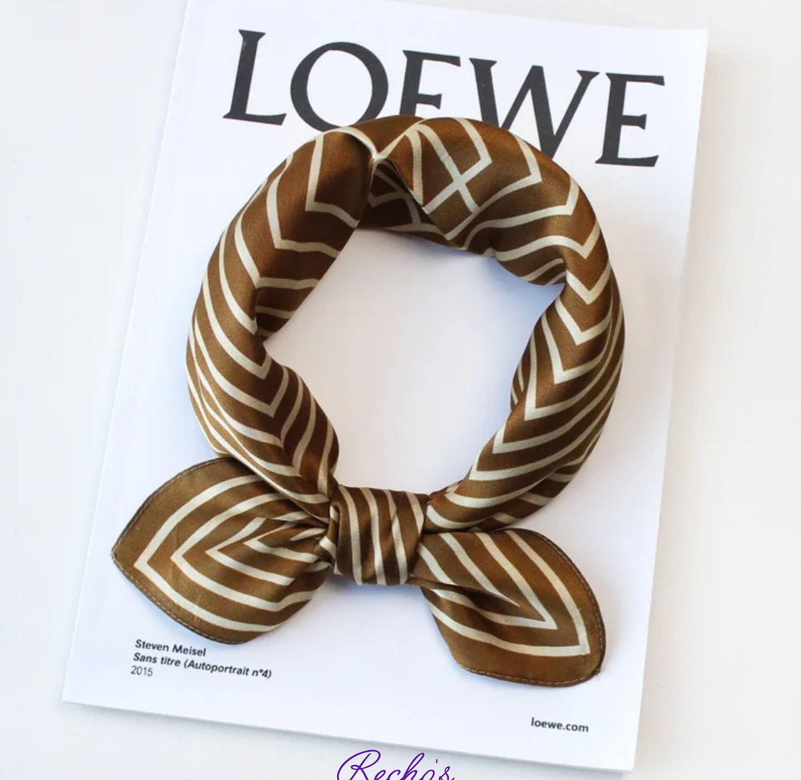 Printed neck scarves  image