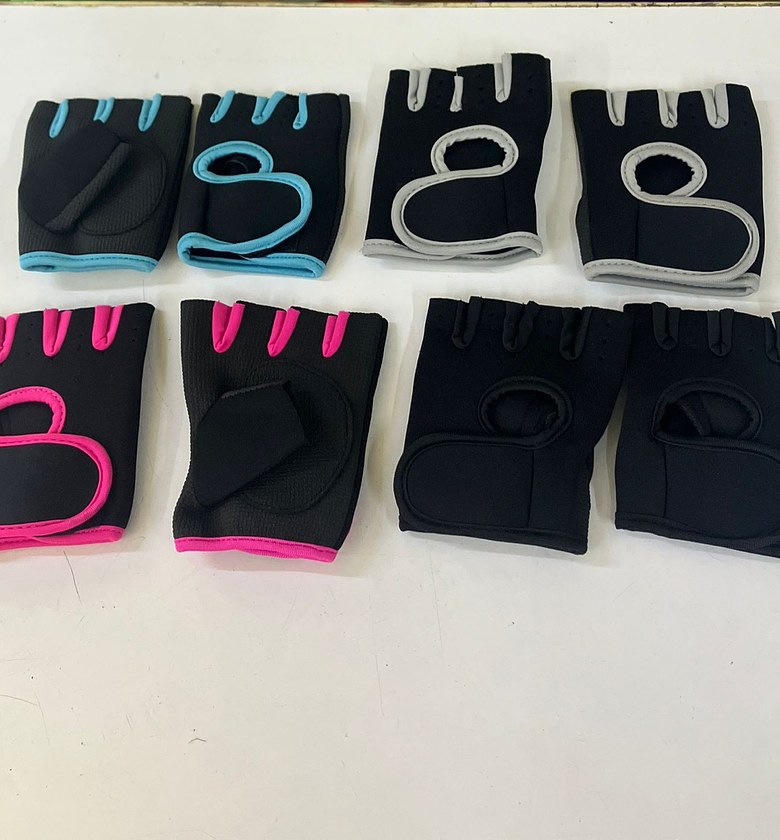 A Pair Of Gym Gloves Fitness Weight Lifting Gloves Body Sport Workout Glove image