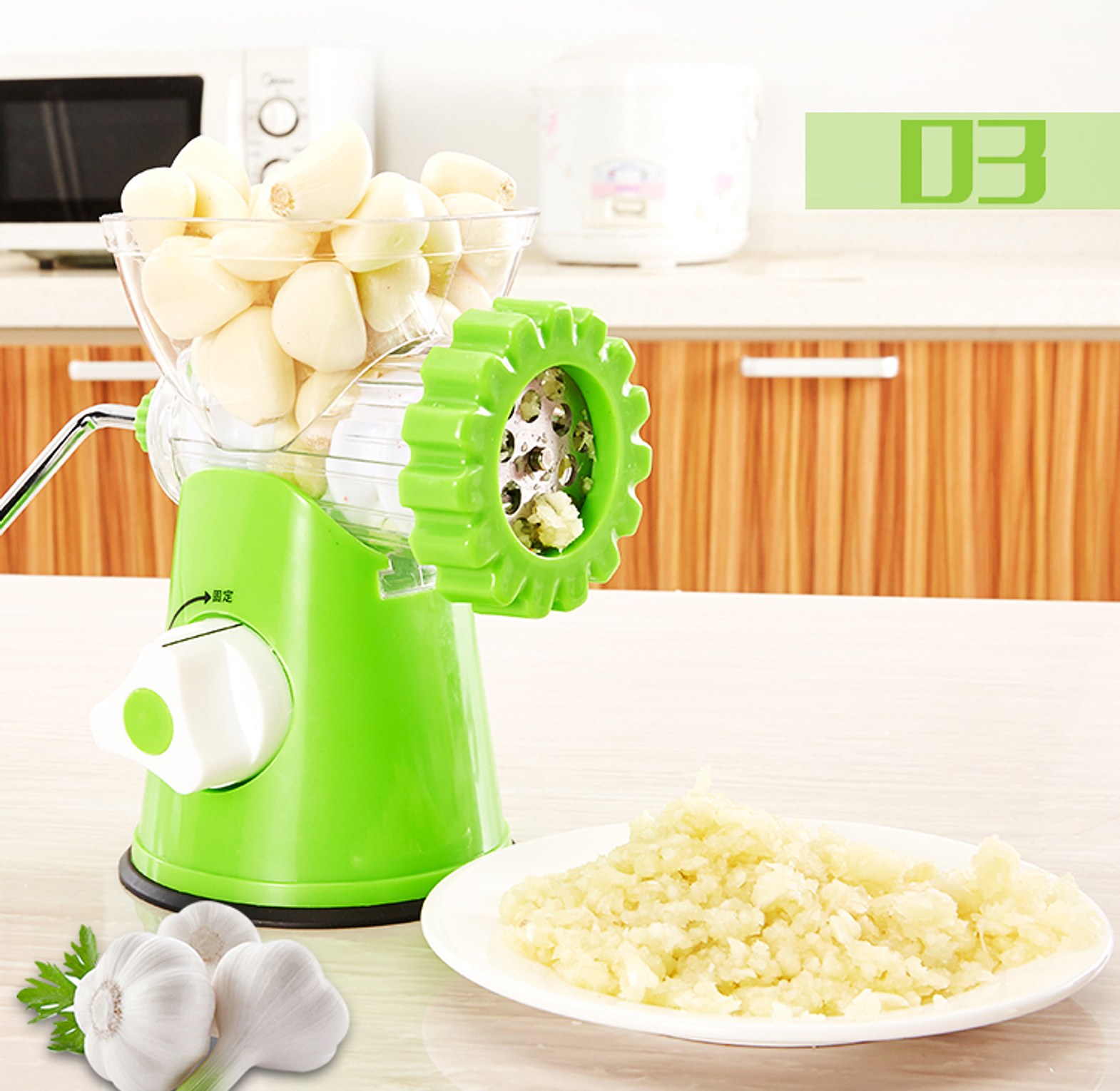 Manual Meat and Vegetables Mincer Grinder image