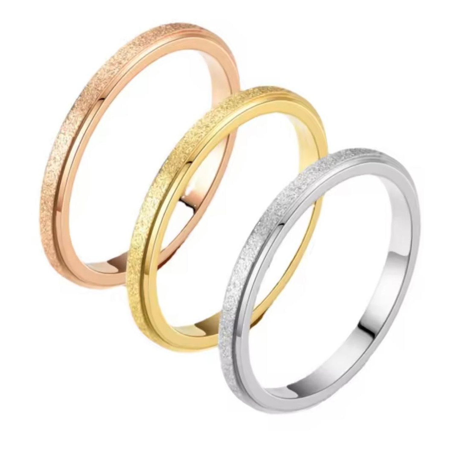 Frosted Stardust Minimalist Bands image