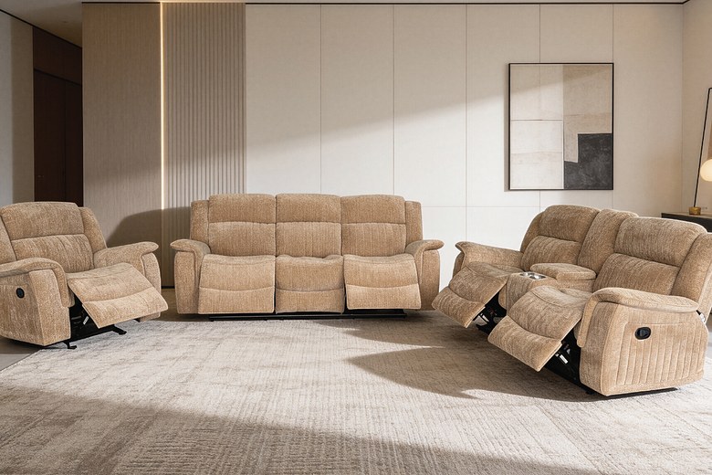 FLORINA 7 Seater Fabric Recliner (3+2+1+1) image