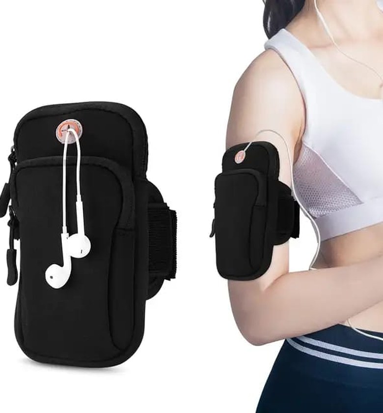Jogging Gym Running Armband Phone Case Holder Bag image