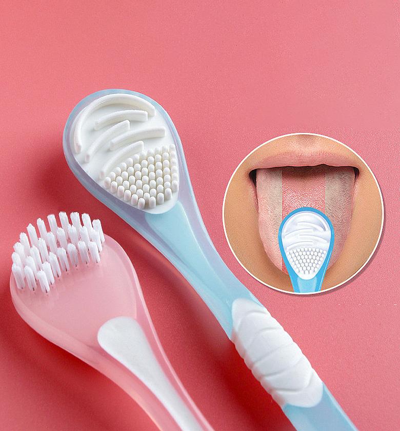 Double Sided Tongue Cleaner and Scrapper image