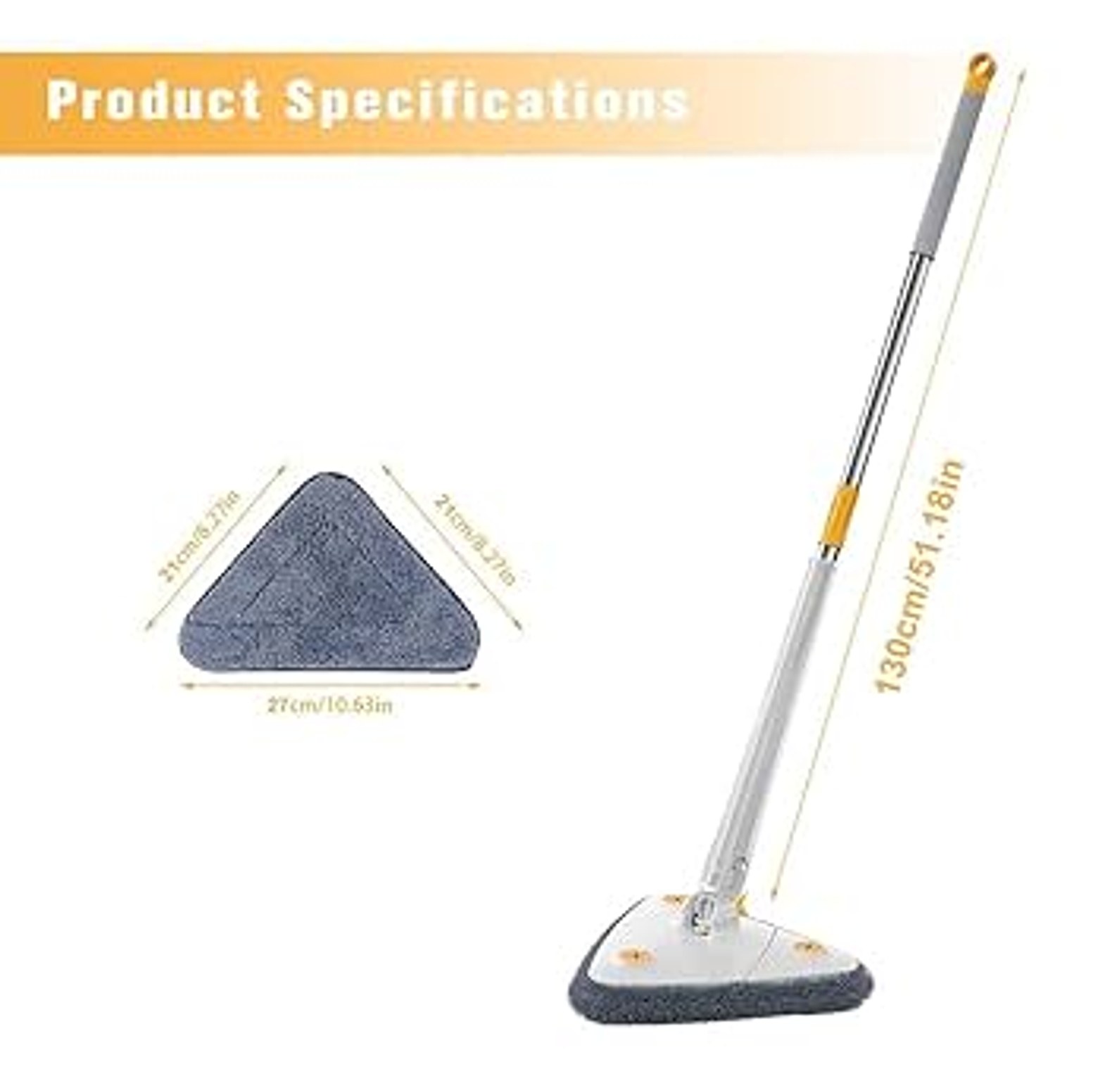 Triangular Squeeze Mop image
