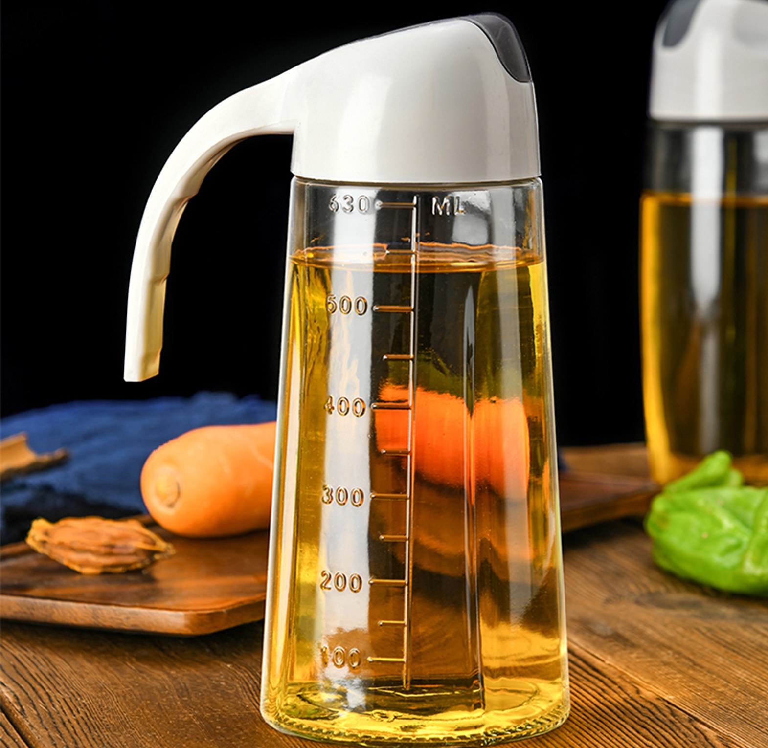 600ml Oil Jar or Bottle image