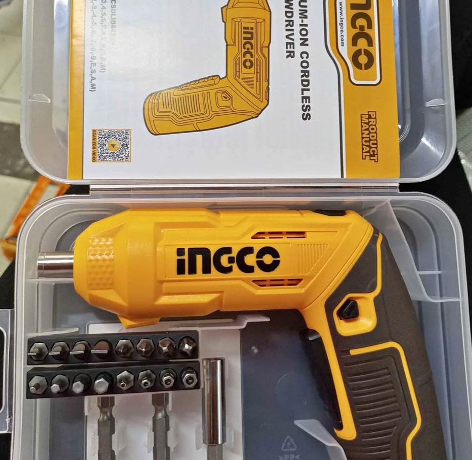 Cordless screwdriver image