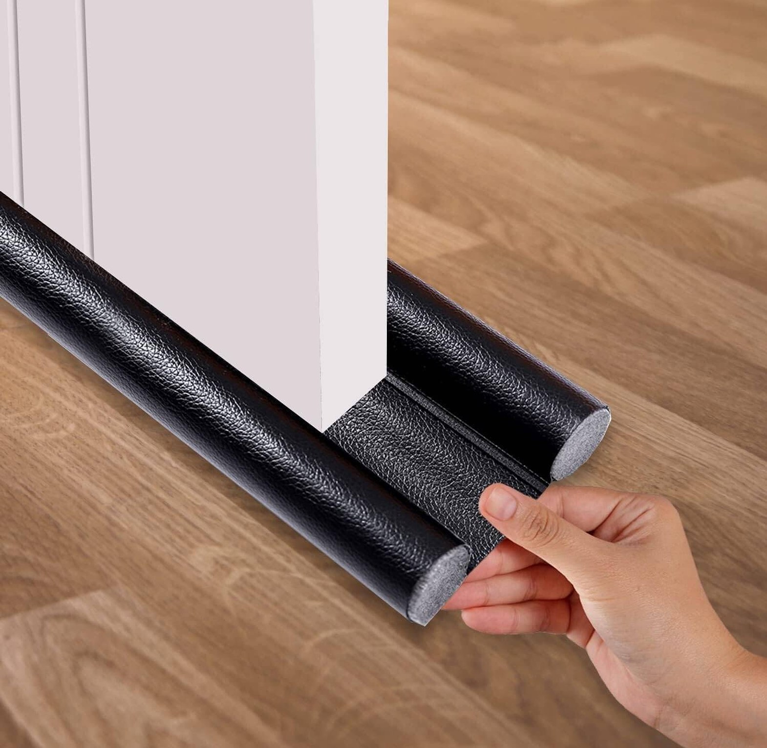 Universal 1-Meter Under-Door Draft Stopper and Weather Stripping Sealer image