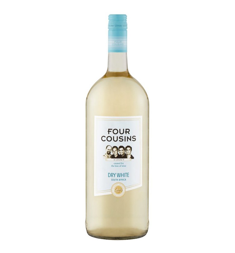 Four cousins dry white  image