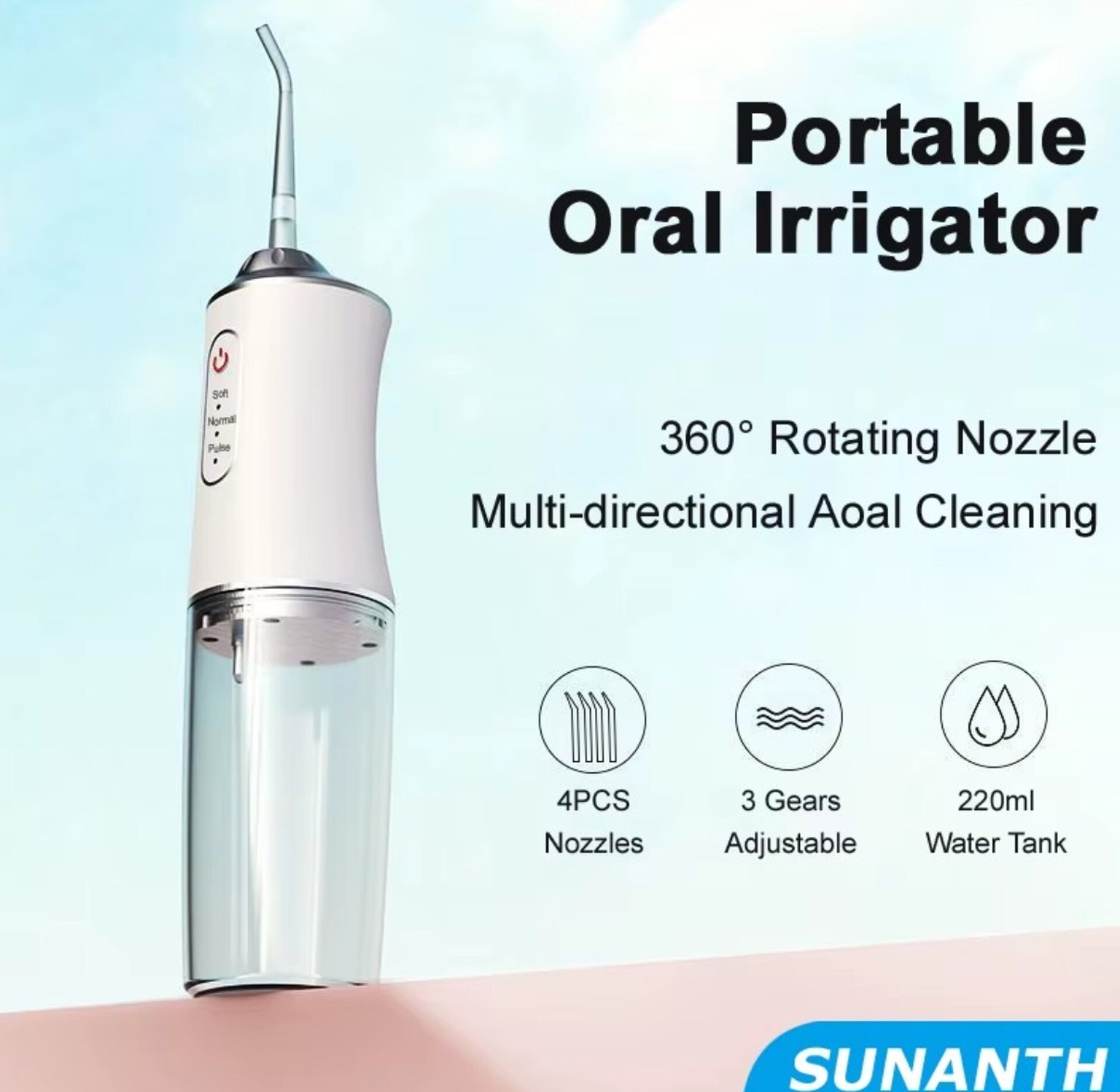 Dental Water Floss, Oral Irrigator, Teeth Cleaner, Flosser image