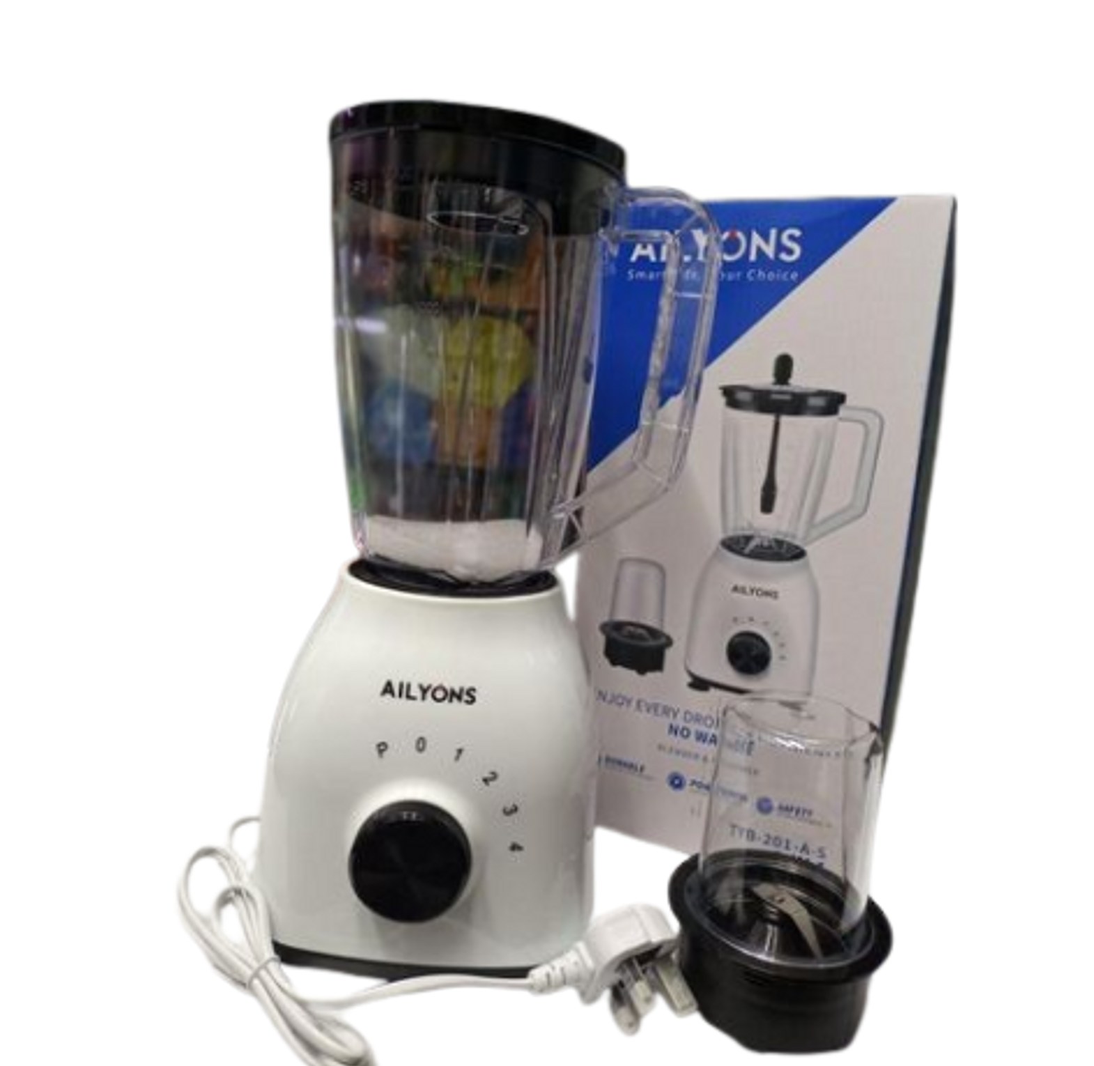 Blender. AILYONS 2-in-1 Blender with Grinding Machine.  image