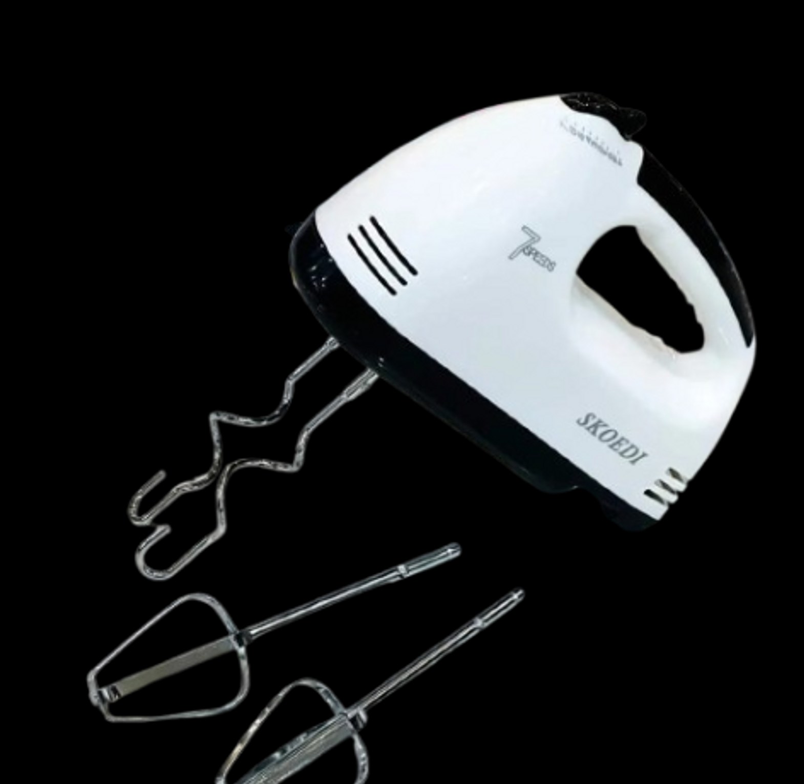 Hand Mixer. Scarlet 7 Speed Electric Hand Mixer/Blender With Beaters,Whisk image