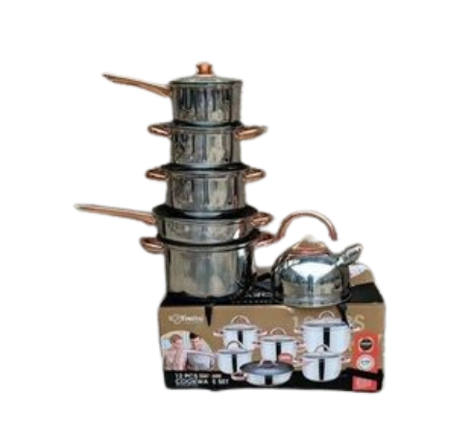 Cookware Set. 12pc Yimeittal Cookware image