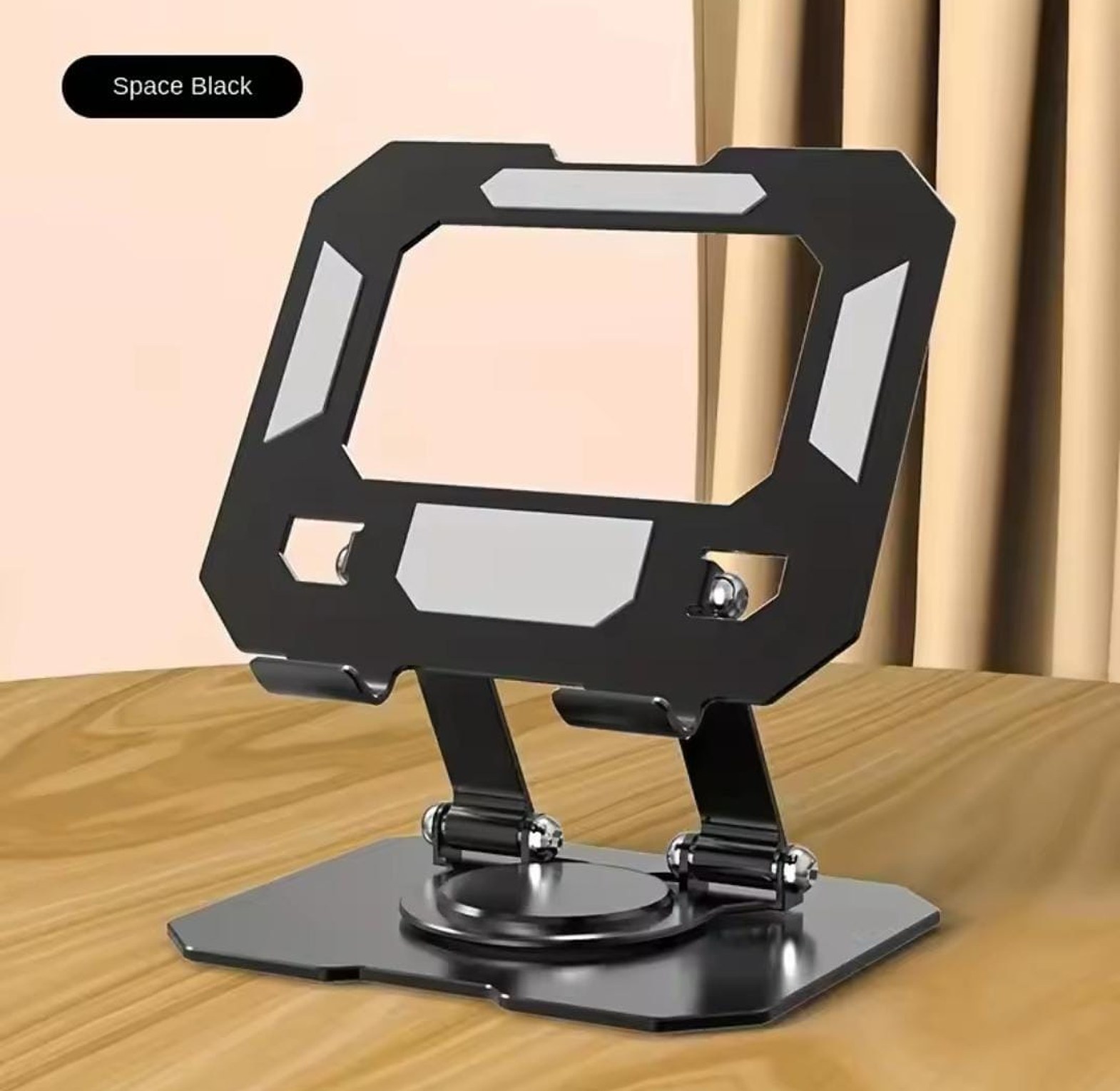 360° Rotatable Tablet Stand Adjustable Foldable Desktop Stand Holder image