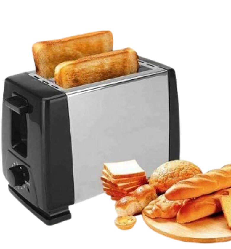 Toaster. Sokany Automatic Electric 2 Slice Pop Up Bread Toaster image