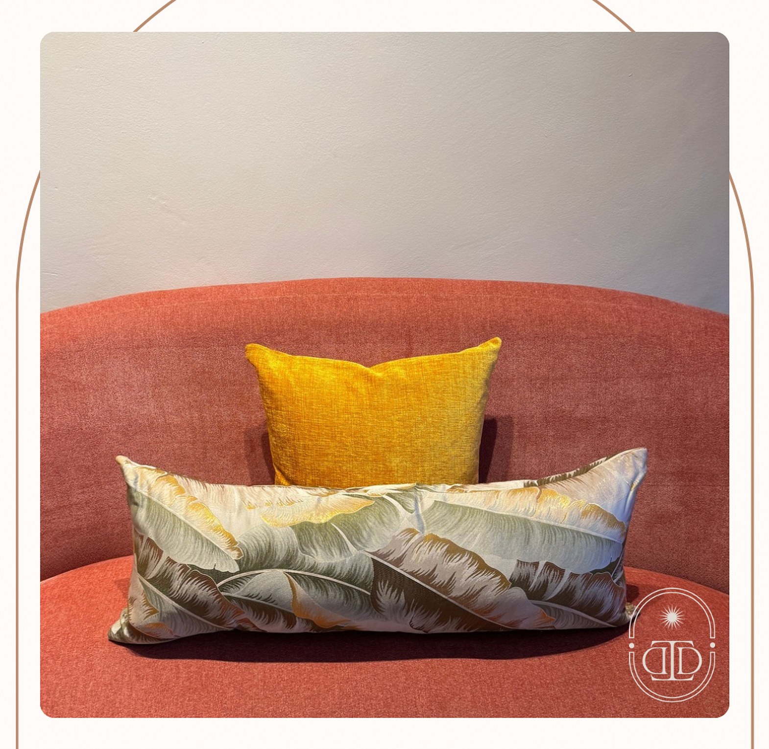 Tropical Lumbar cushion cover. image
