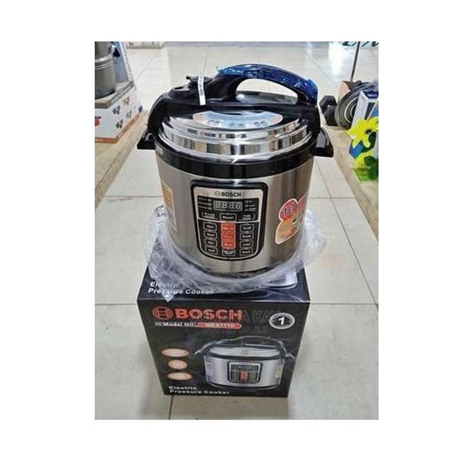 Pressure Cooker.  Bosch 6 Litres Multifunctional Electric Pressure Cooker image